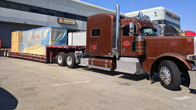 Oversize pick up from LAX